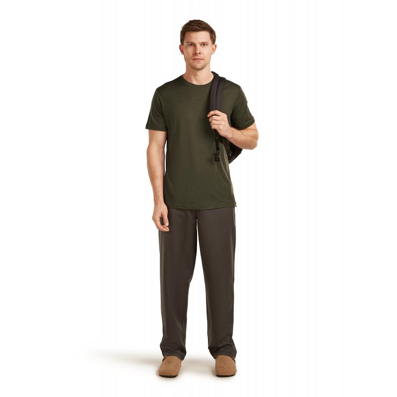 Icebreaker Icebreaker Mens Merion 150 Tech Lite III SS Tee Dk Loden 0A56WL Platou Sport Bergen 2