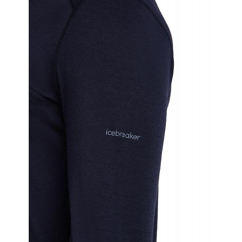 Icebreaker Icebreaker Mens Merion 200 Oasis LS Crewe Bear Tour Midnight Navy 0A57GK Platou Sport Bergen 4