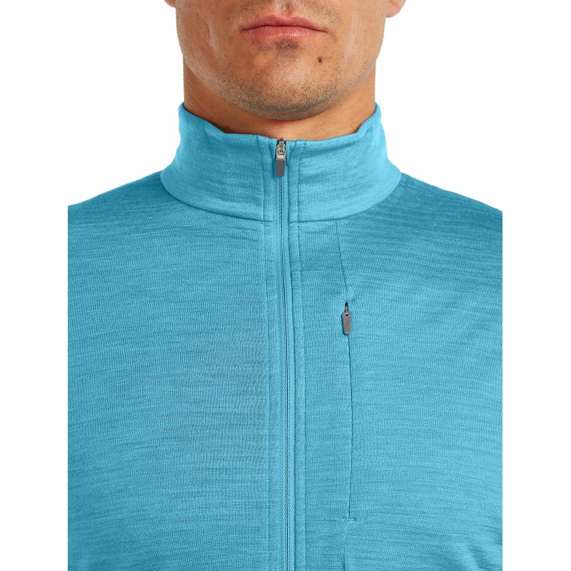 Icebreaker Icebreaker Mens Merion 200 Realfleece Descender LS Half Arctic-Atlantis-Cb BA56VY Platou Sport Bergen 10