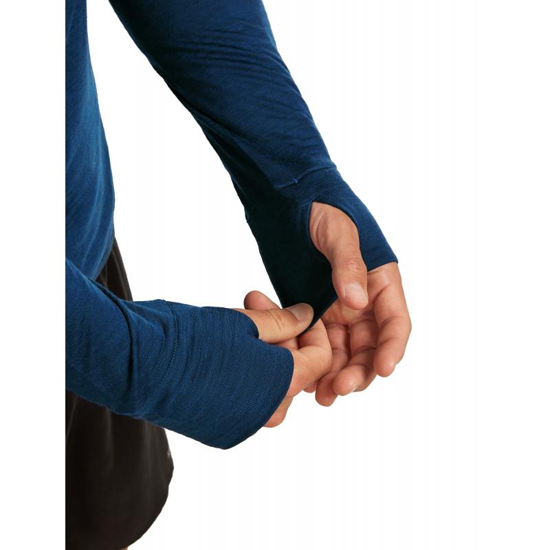 Icebreaker Icebreaker Mens Merion 200 Realfleece Descender LS Half Arctic-Atlantis-Cb BA56VY Platou Sport Bergen 3