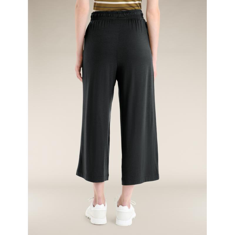 Icebreaker Icebreaker Womens Granary Culottes Black 0A56OP Platou Sport Bergen 4