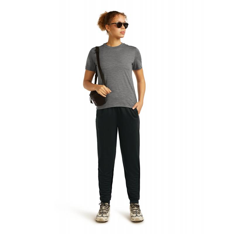 Icebreaker Icebreaker Womens Merino Blend 200 Drift Pants Black 0A57FH Platou Sport Bergen 2