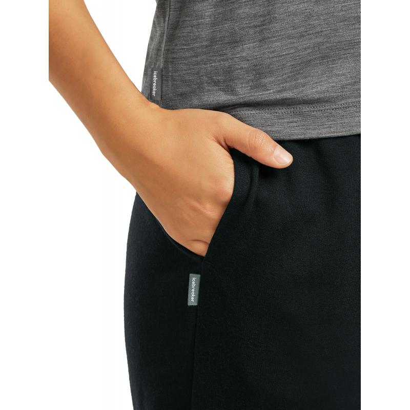 Icebreaker Icebreaker Womens Merino Blend 200 Drift Pants Black 0A57FH Platou Sport Bergen 5