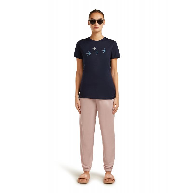 Icebreaker Icebreaker Womens Merino Blend 200 Drift Pants Pink Quartz 0A57FH Platou Sport Bergen 2