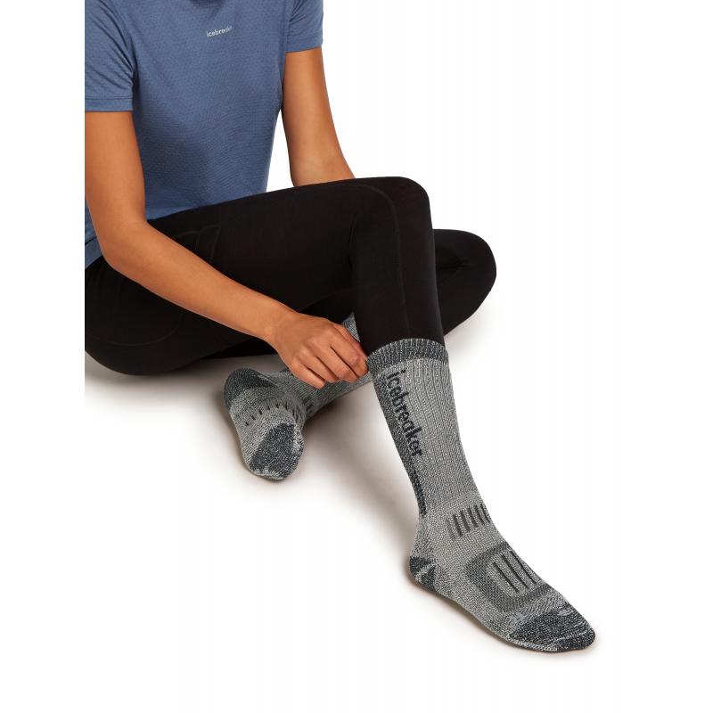Icebreaker Icebreaker Womens Merino Hike+ Mountaineer Mid Calf Jet HTHR-Black 0A57AU Platou Sport Bergen 3