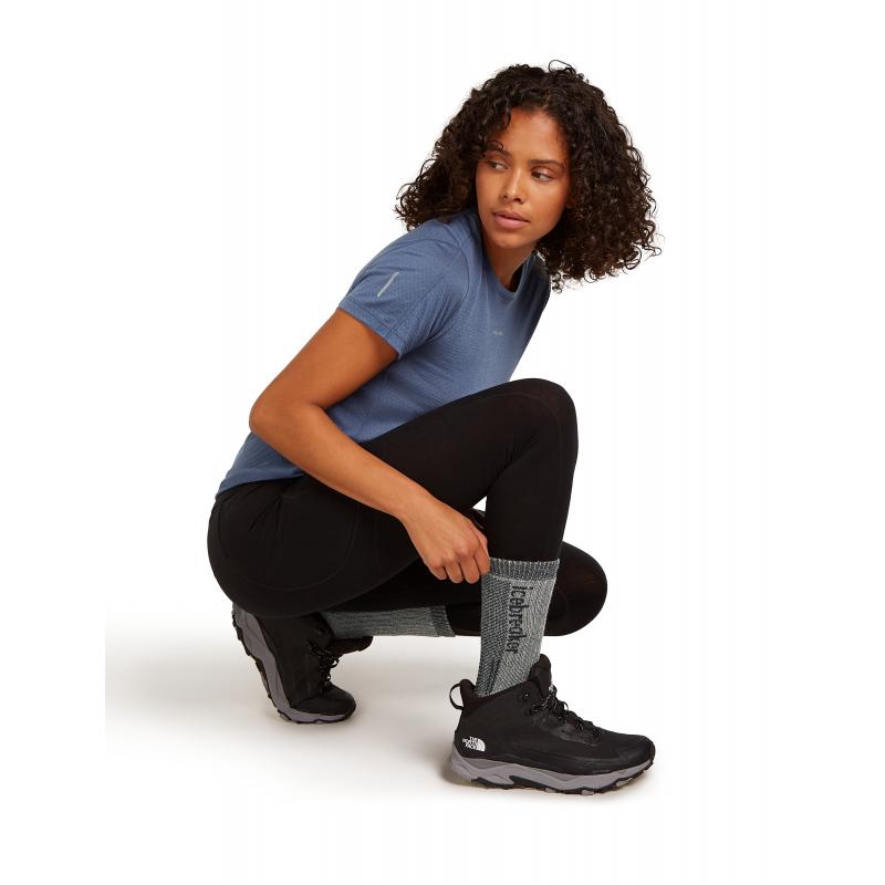 Icebreaker Icebreaker Womens Merino Hike+ Mountaineer Mid Calf Jet HTHR-Black 0A57AU Platou Sport Bergen 5