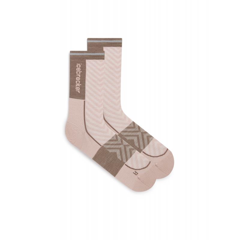 Icebreaker Icebreaker Womens Merion Run+ Ultralight Crew Pink Quartz 0A56VM Platou Sport Bergen 3