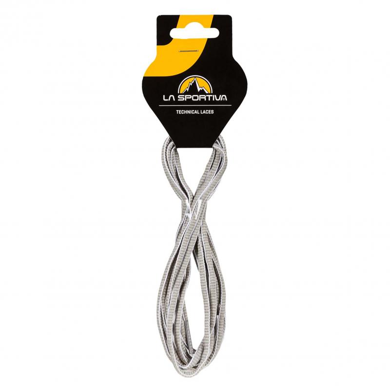 La Sportiva La Sportiva Mountain Running Laces 132-52 White-Mid Grey ZSRG002 Platou Sport Bergen 1