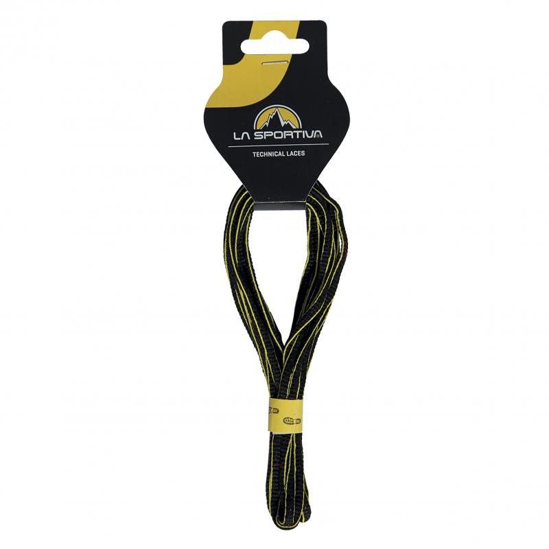 La Sportiva La Sportiva Mountain Running Laces Black-Yellow LA39S-BY Platou Sport Bergen 1