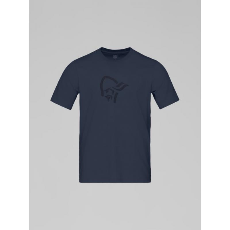 Norrøna /29 cotton Norrøna viking T-shirt M's Indigo Night - Bilde 4