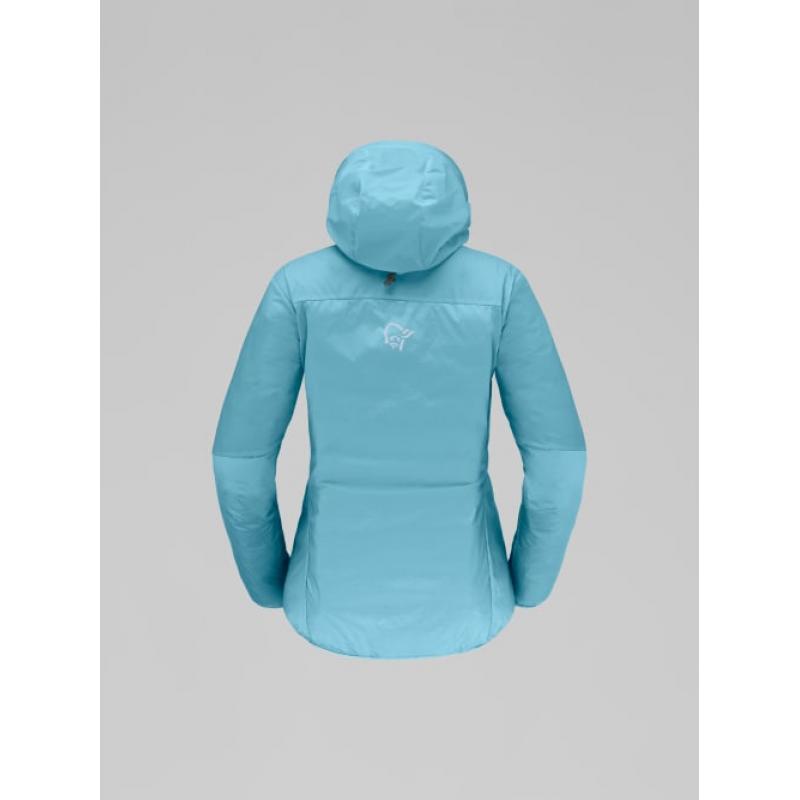 Norrøna falketind aero60 Zip Hood W's Aqua Haze - Bilde 4