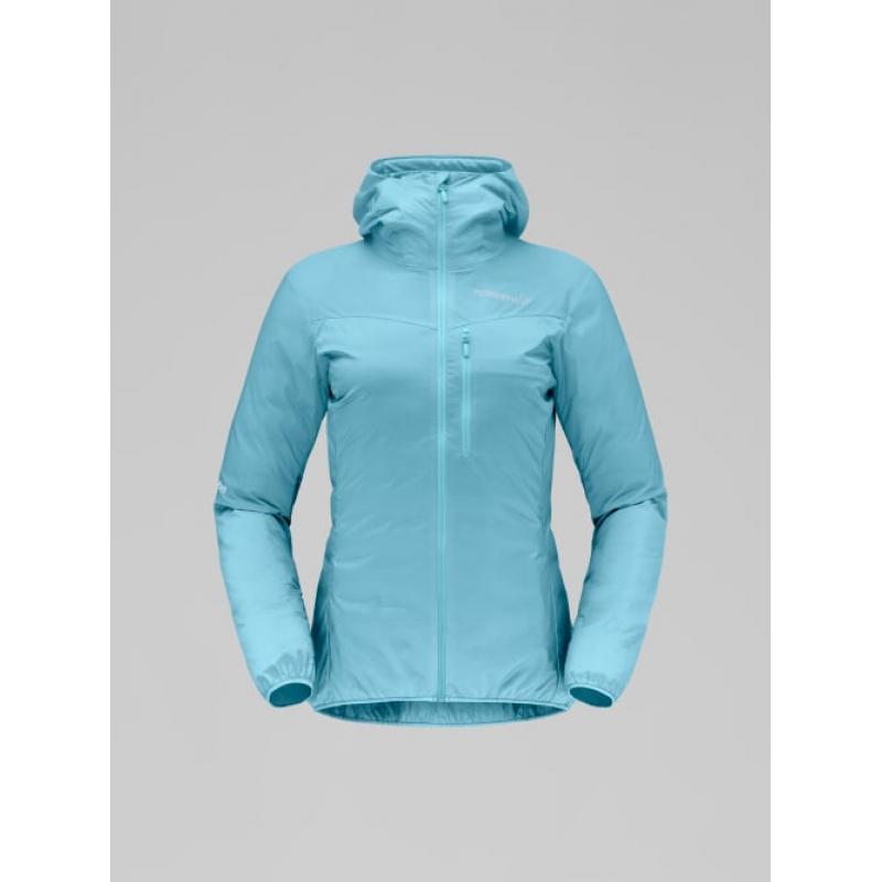 Norrøna falketind aero60 Zip Hood W's Aqua Haze - Bilde 6