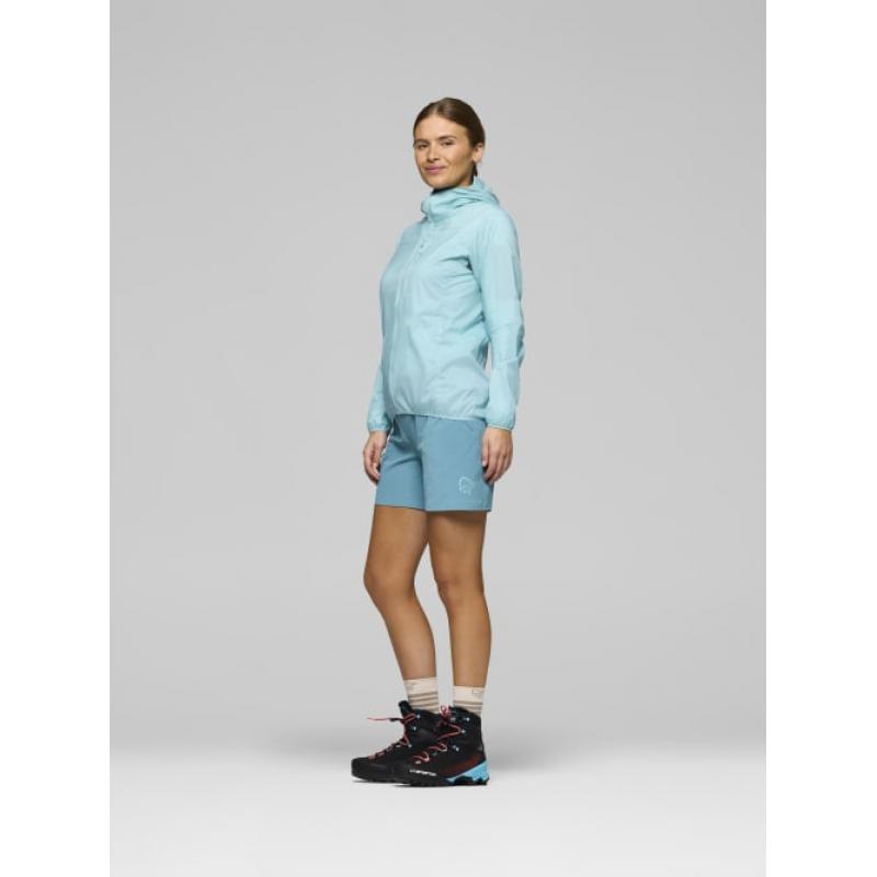 Norrøna falketind aero60 Zip Hood W's Aqua Haze - Bilde 8