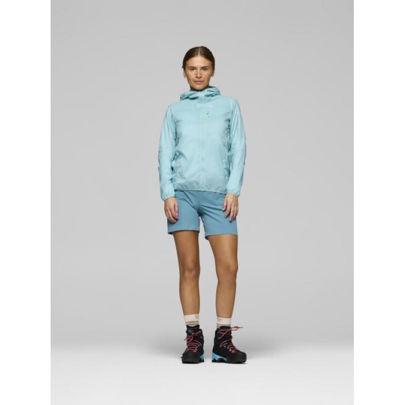 Norrøna falketind aero60 Zip Hood W's Aqua Haze - Bilde 9