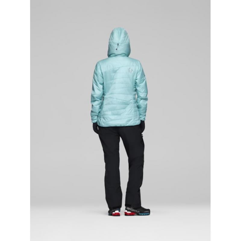 Norrøna falketind thermo40 Zip Hood W's Aqua Haze Aqua Haze - Bilde 5