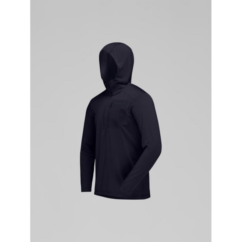 Norrøna falketind warm1 Hood M's Caviar Black - Bilde 3