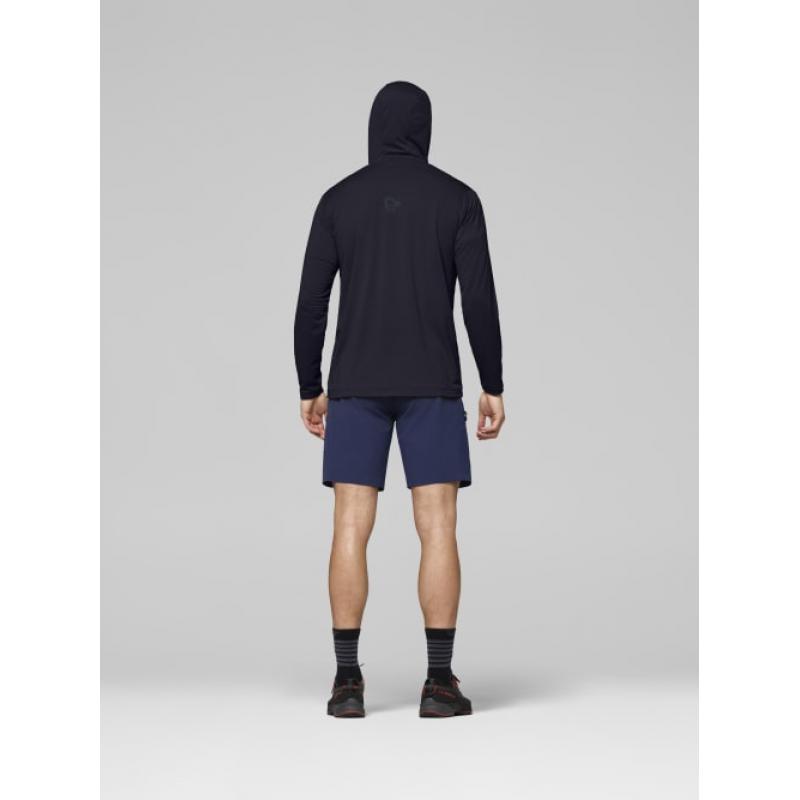 Norrøna falketind warm1 Hood M's Caviar Black - Bilde 5