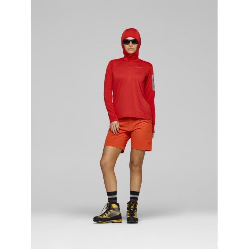 Norrøna falketind warm1 Hood W's Aura Orange/Trooper Aura Orange/Trooper