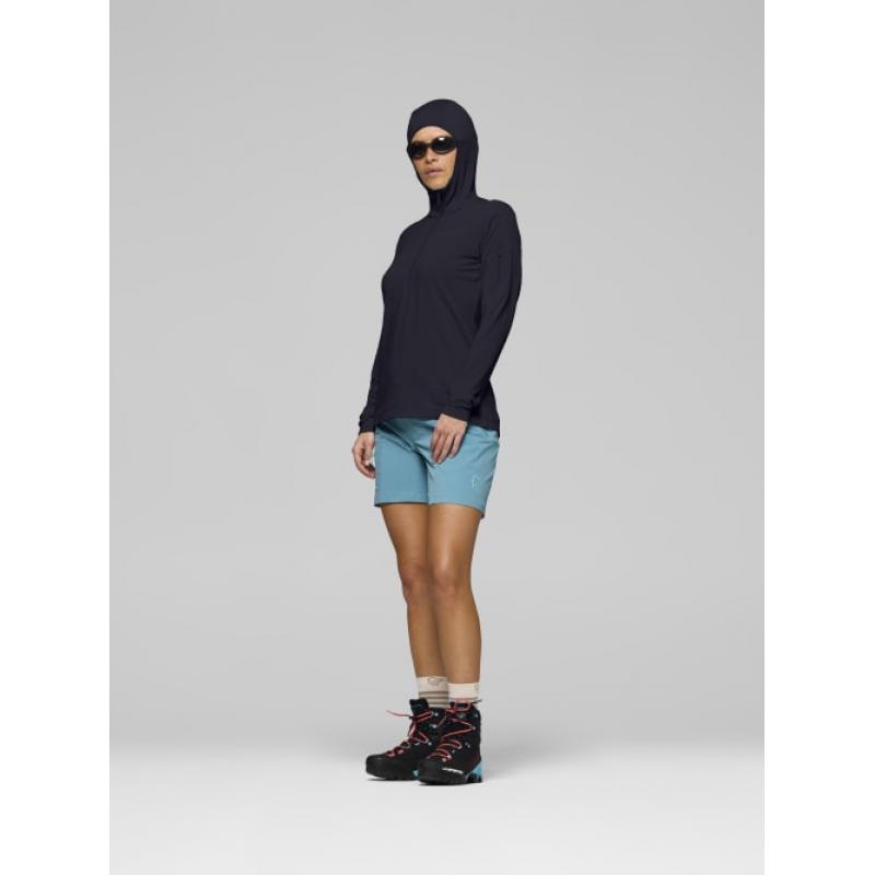 Norrøna falketind warm1 Hood W's Caviar Black Caviar Black - Bilde 3