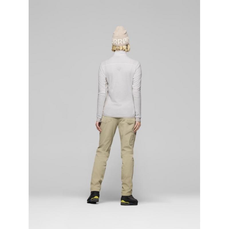 Norrøna falketind warm1 active Jacket W's Snow White/Oatmeal Snow White/Oatmeal - Bilde 5