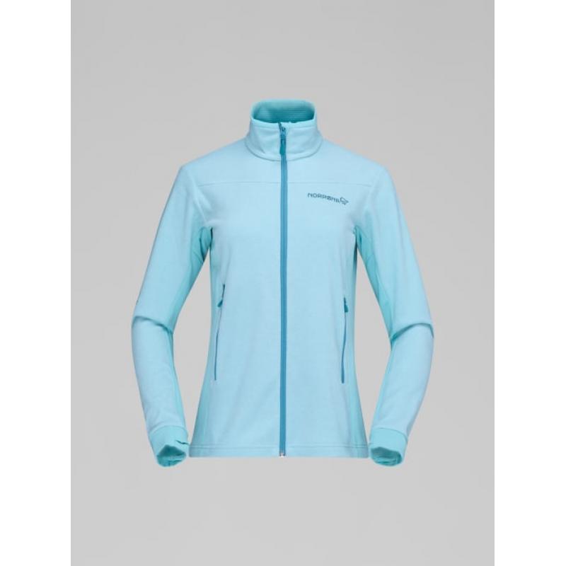 Norrøna falketind warm2 Jacket W's Aqua Haze Aqua Haze - Bilde 4