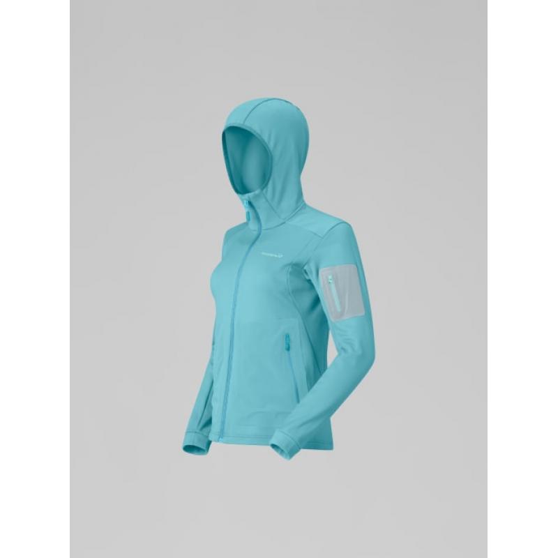 Norrøna falketind warm2 stretch Hood W's Brittany Blue - Bilde 3