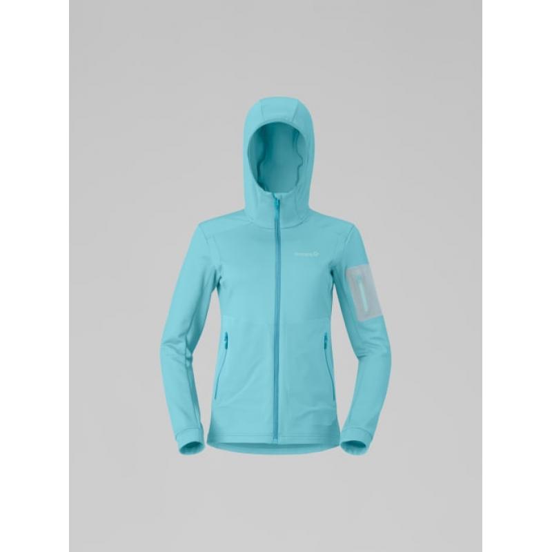 Norrøna falketind warm2 stretch Hood W's Brittany Blue - Bilde 4