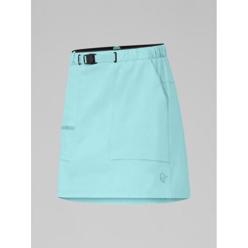 Norrøna femund cotton Skirt W's Aqua Haze Aqua Haze - Bilde 3