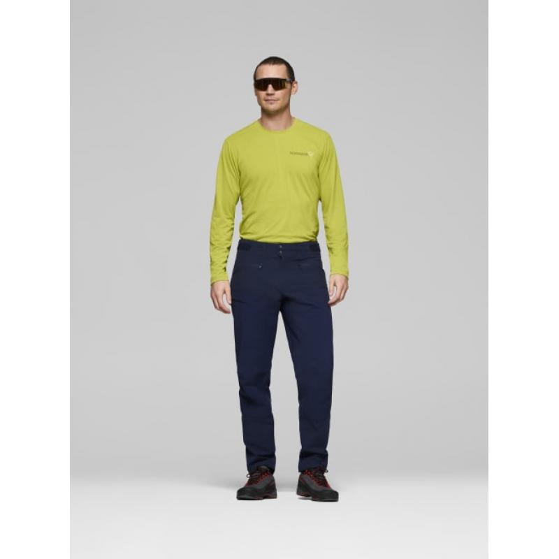 Norrøna femund cotton flex1 light Pants M's Navy Blazer - Bilde 8