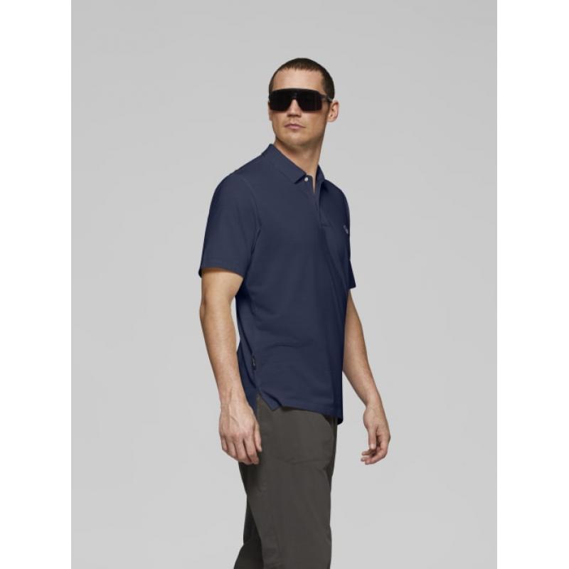 Norrøna femund equaliserUll Polo Shirt M's Indigo Night Indigo Night - Bilde 5