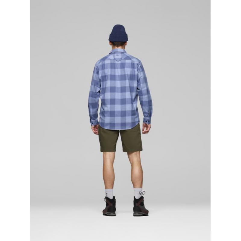 Norrøna femund flannel lightweight Shirt M's Frozen Fjord Frozen Fjord - Bilde 10
