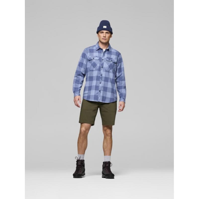 Norrøna femund flannel lightweight Shirt M's Frozen Fjord Frozen Fjord - Bilde 12