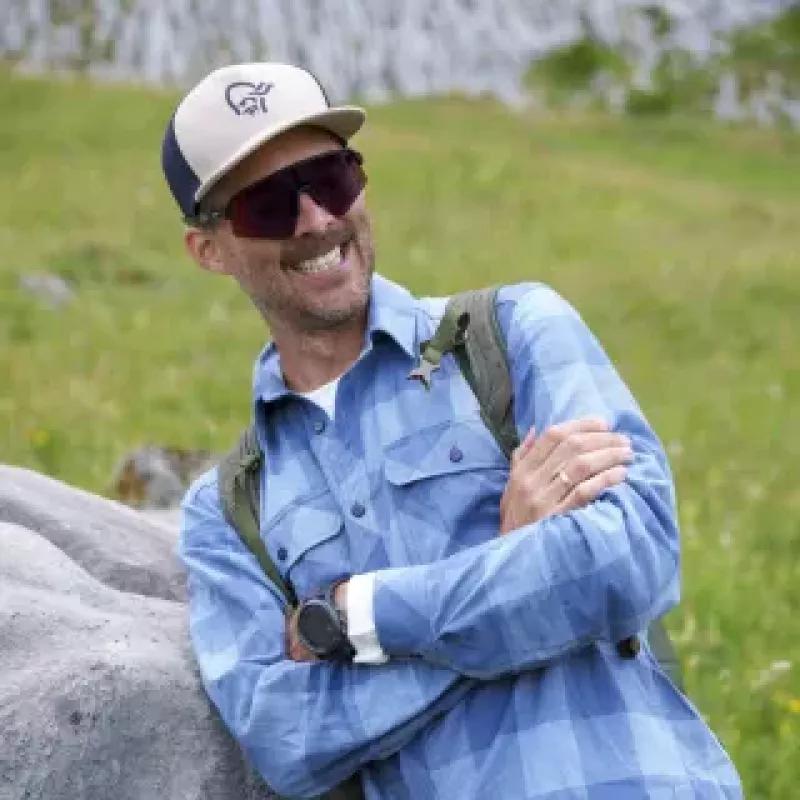 Norrøna femund flannel lightweight Shirt M's Frozen Fjord Frozen Fjord - Bilde 4