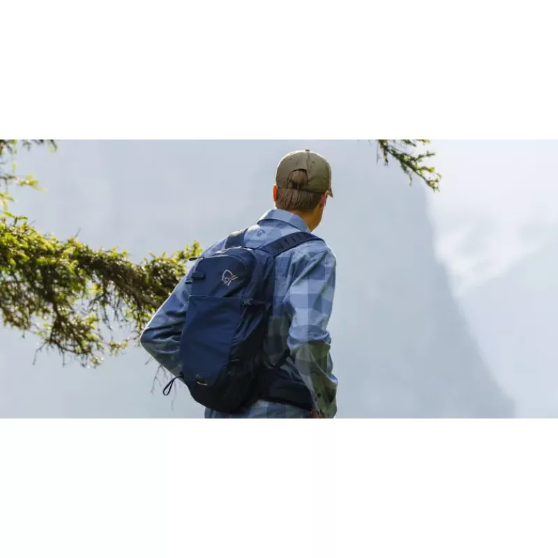 Norrøna femund flannel lightweight Shirt M's Frozen Fjord Frozen Fjord - Bilde 5