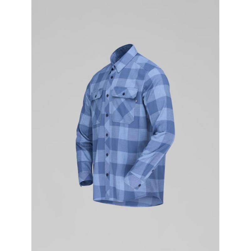Norrøna femund flannel lightweight Shirt M's Frozen Fjord Frozen Fjord - Bilde 7