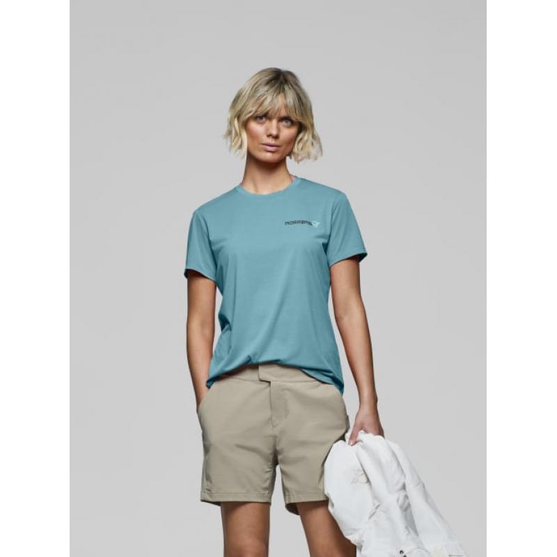 Norrøna femund tech T-shirt W's Aqua Haze