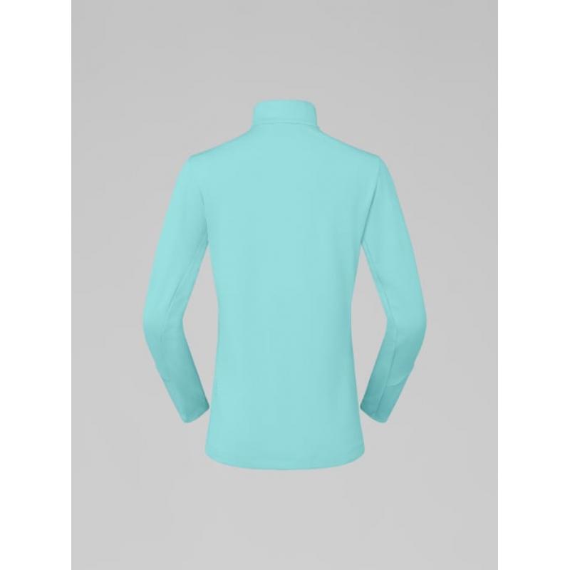 Norrøna femund warm1 Zip Neck W's Aqua Haze/Trooper Aqua Haze/Trooper - Bilde 2