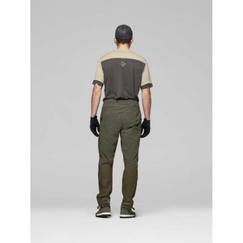 Norrøna fjørå flex1 Pants M's Olive Night - Bilde 2