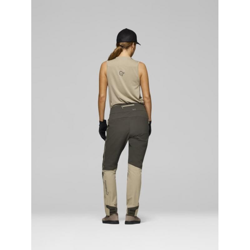 Norrøna fjørå flex1 Pants W's Beluga/Winter Twig - Bilde 2