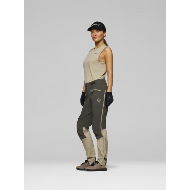 Norrøna fjørå flex1 Pants W's Beluga/Winter Twig - Bilde 3