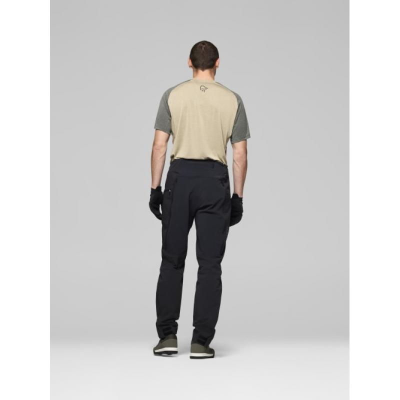 Norrøna fjørå flex1 hybrid Pants M's Caviar Black - Bilde 2