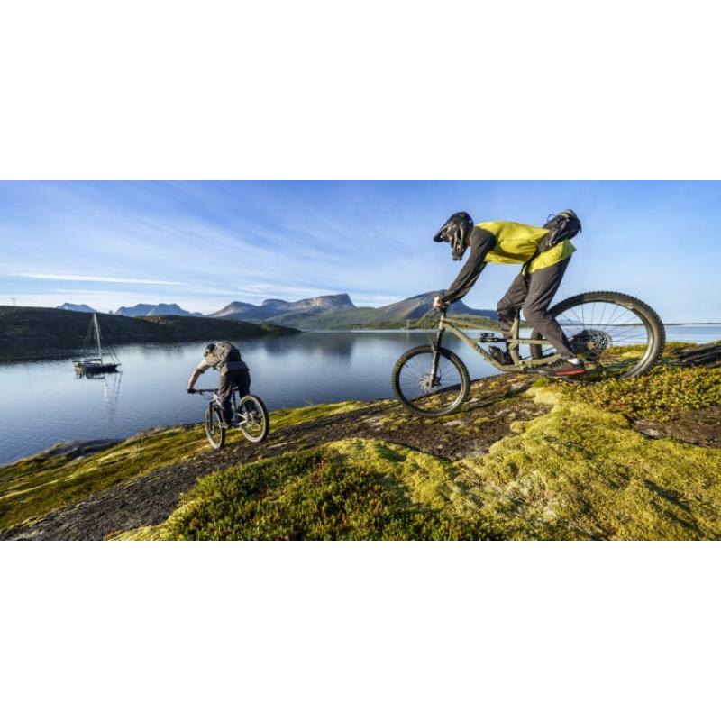 Norrøna fjørå flex1 hybrid Pants M's Caviar Black - Bilde 3