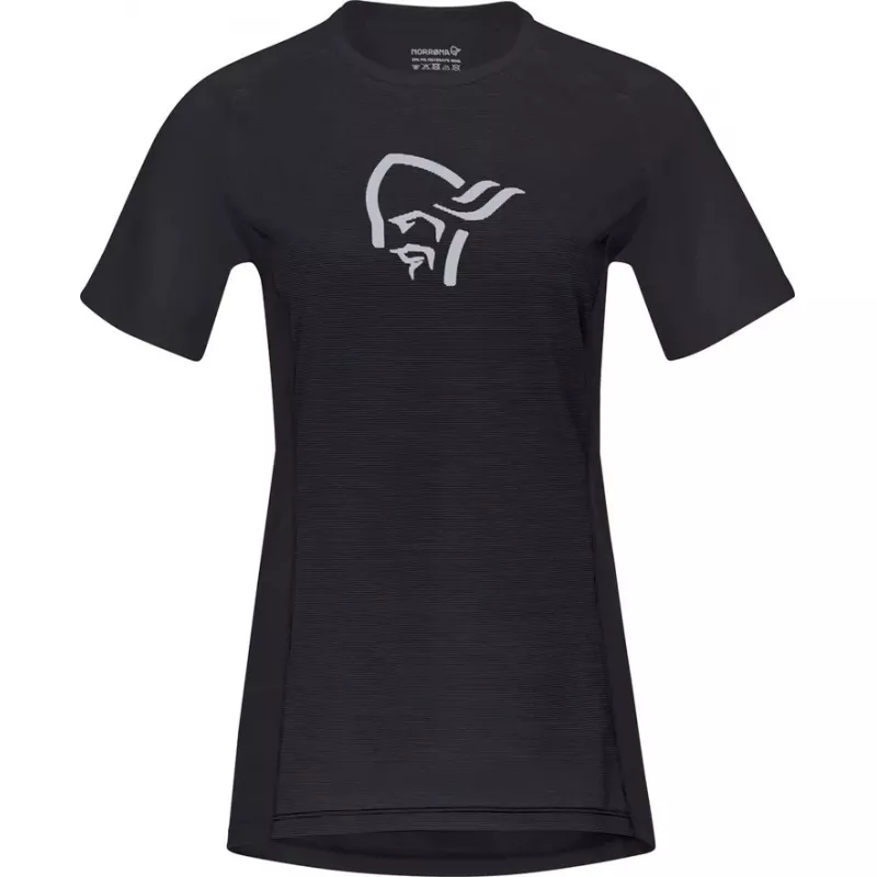 Norrøna fjørå wool T-Shirt W's Caviar