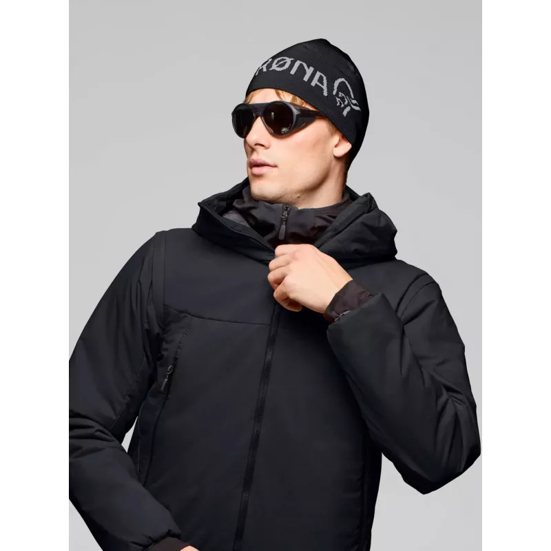 Norrøna møre thermo60 aero100 Jacket M's Caviar Black