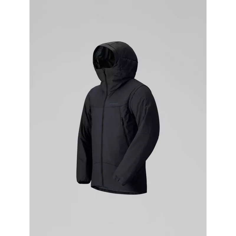 Norrøna møre thermo60 aero100 Jacket M's Caviar Black - Bilde 3