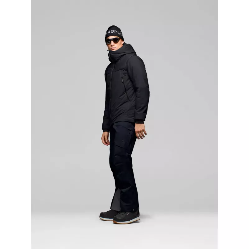 Norrøna møre thermo60 aero100 Jacket M's Caviar Black - Bilde 4