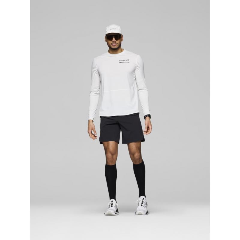 Norrøna senja equaliser lightweight Long Sleeve M's Snow White