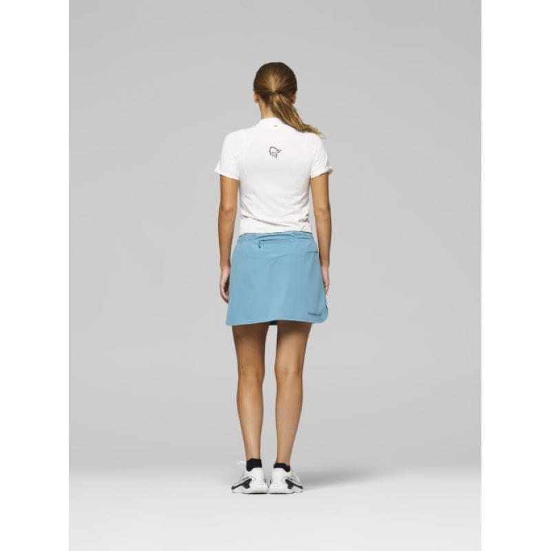 Norrøna senja flex1 Skirt W's Brittany Blue - Bilde 10