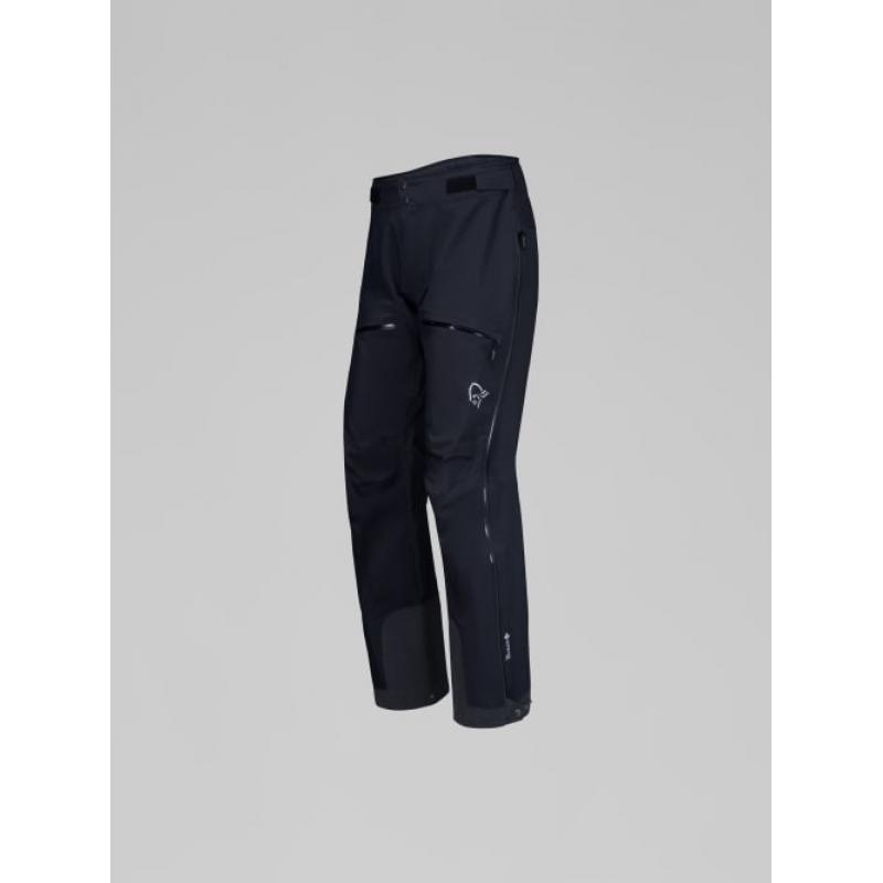Norrøna trollveggen Gore-Tex Pro light Pants M's Caviar Black Caviar Black - Bilde 3