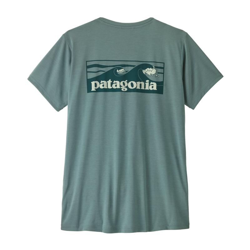 Patagonia Patagonia W´S Cap Cool Daily Shirt - Boardshort Logo P45489 Platou Sport Bergen 1